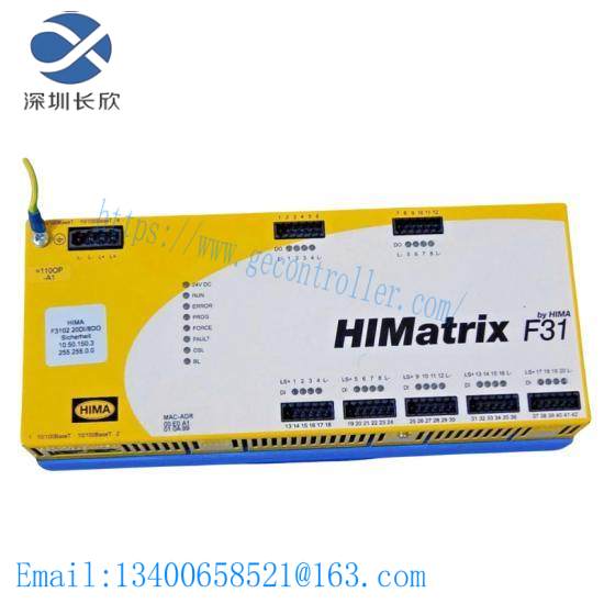 Hima F3102  Himatrix F3102 Safety-related Controller