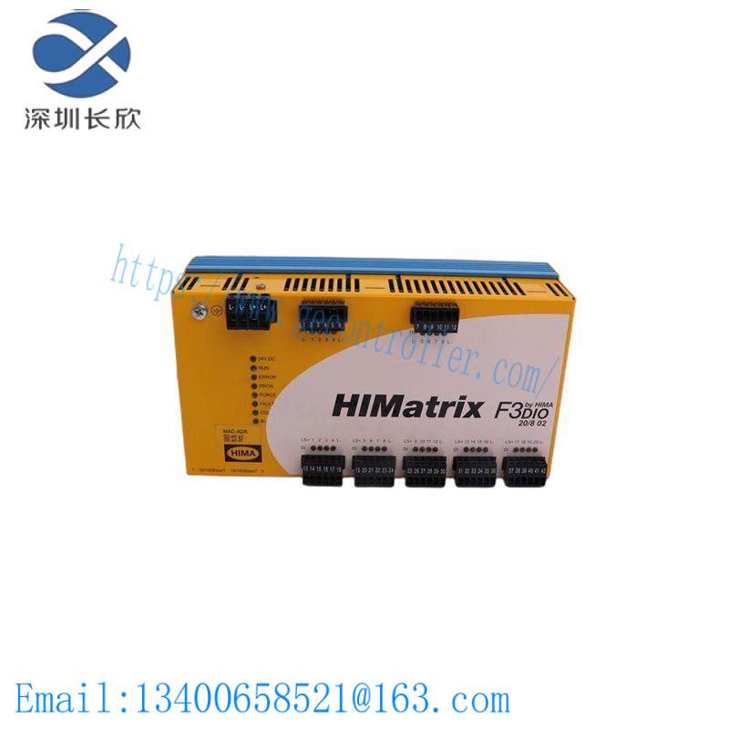 HIMA F3 DIO 20/8 02 F3DIO20/802 Remote I/O Module