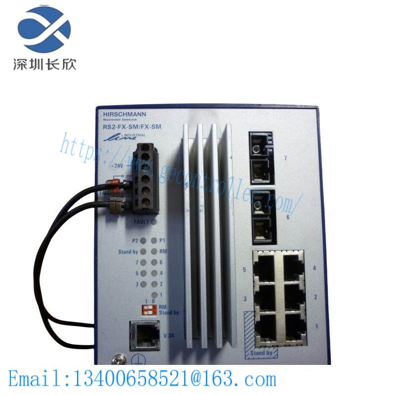 HIRSCHMANN RS2-FX-SM/FX-SM ETHERNET RAIL SWITCH