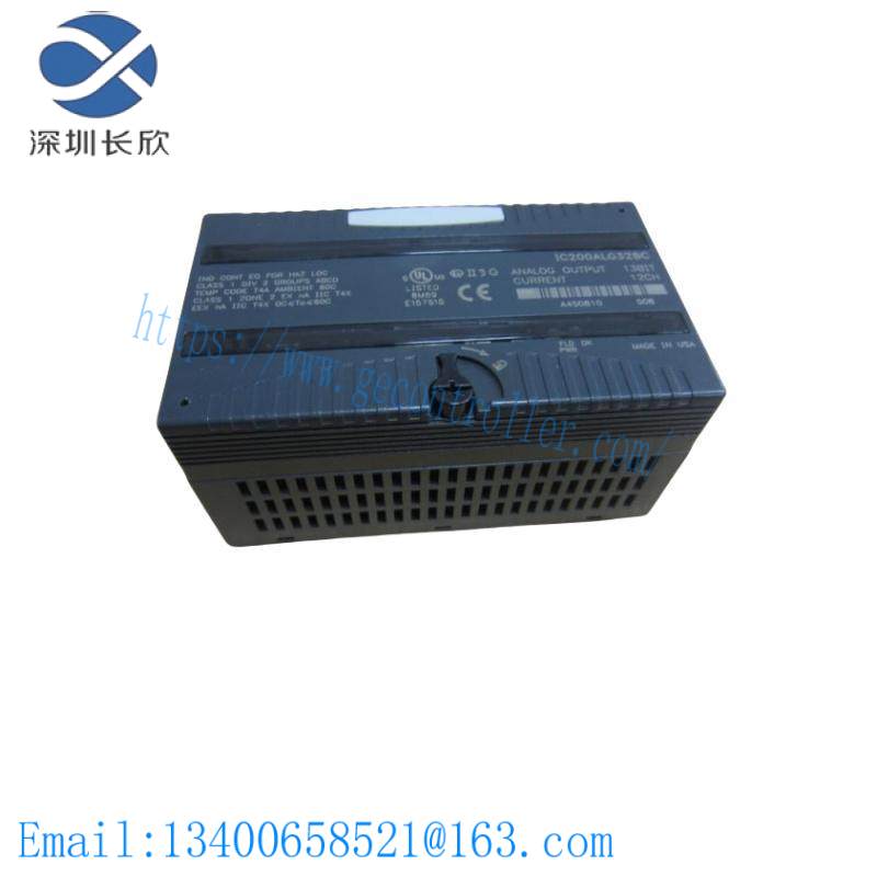 GE IC200ALG328 current analog output module