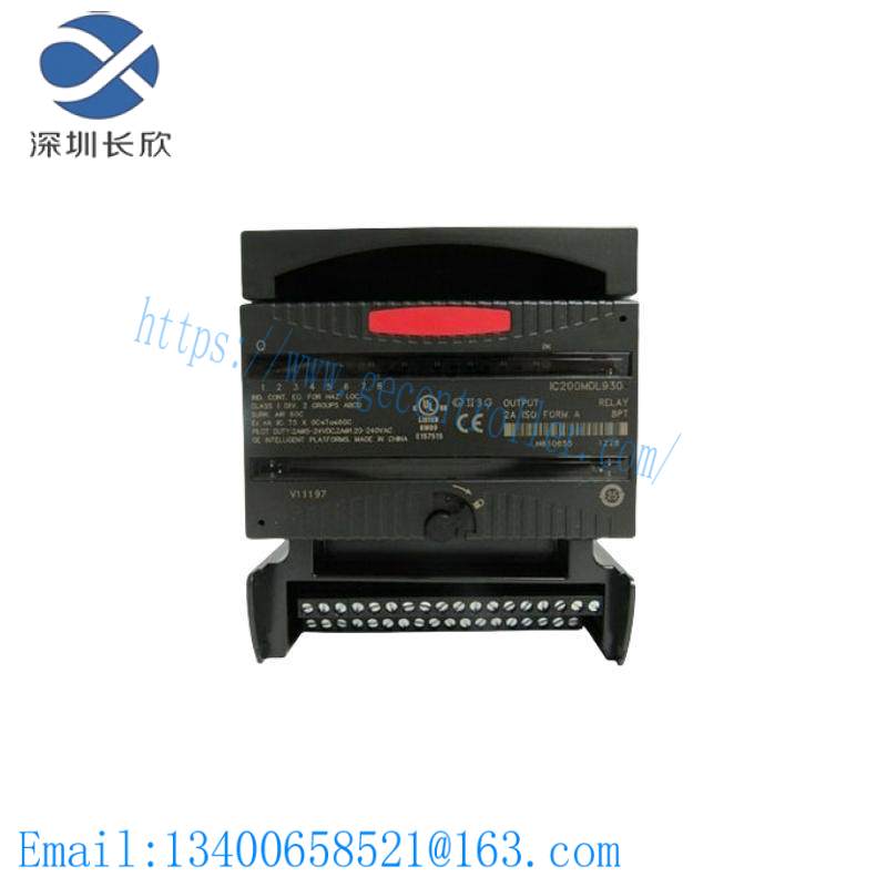 GE IC200MDL930 OUTPUT RELAY ISOLATED 8PT