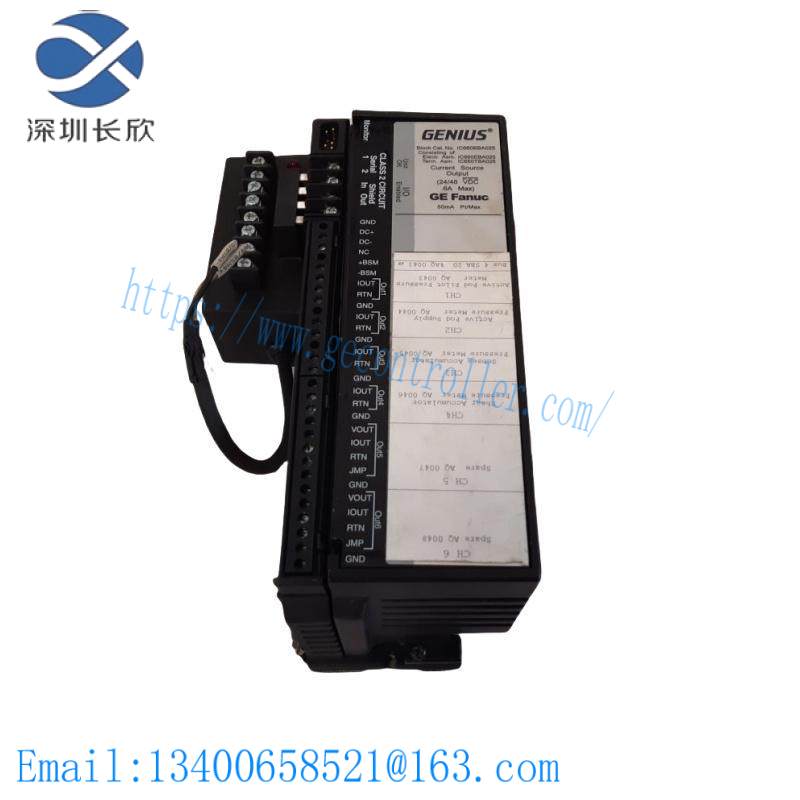 GE Fanuc IC660BBA025 Block 24/48Vdc Analog Current Source