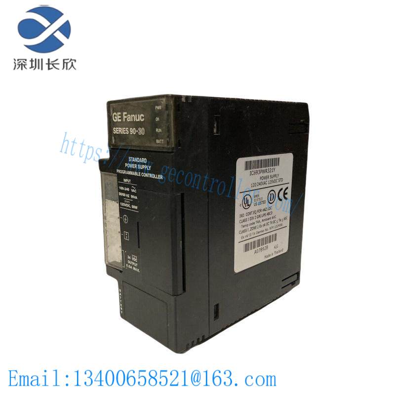 GE IC693PWR321Y standard power supply module