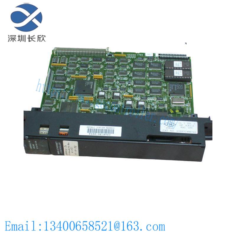 GE Fanuc IC697CMM741 ETHERNET CONTROLLER MODULE