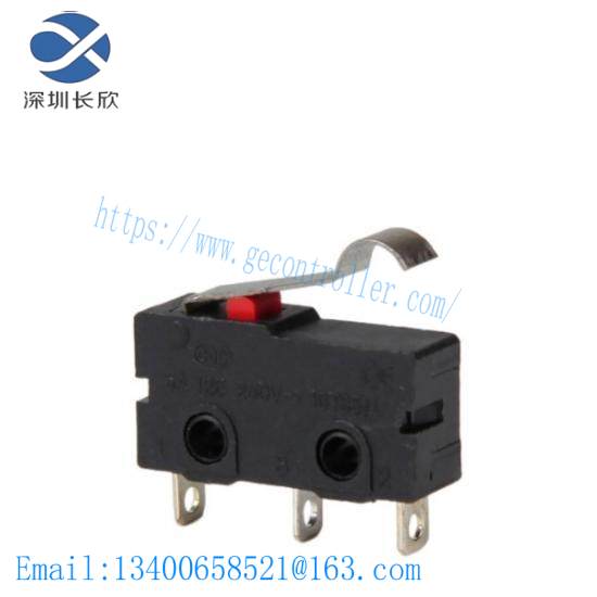 JIAOU KW12-F  Micro Switches 3 Pins Bent Lever Micro Switch