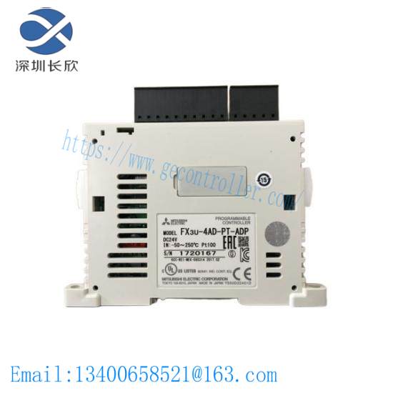 MITSUBISHI FX3U-4AD-PT-ADP Temperature analog input module