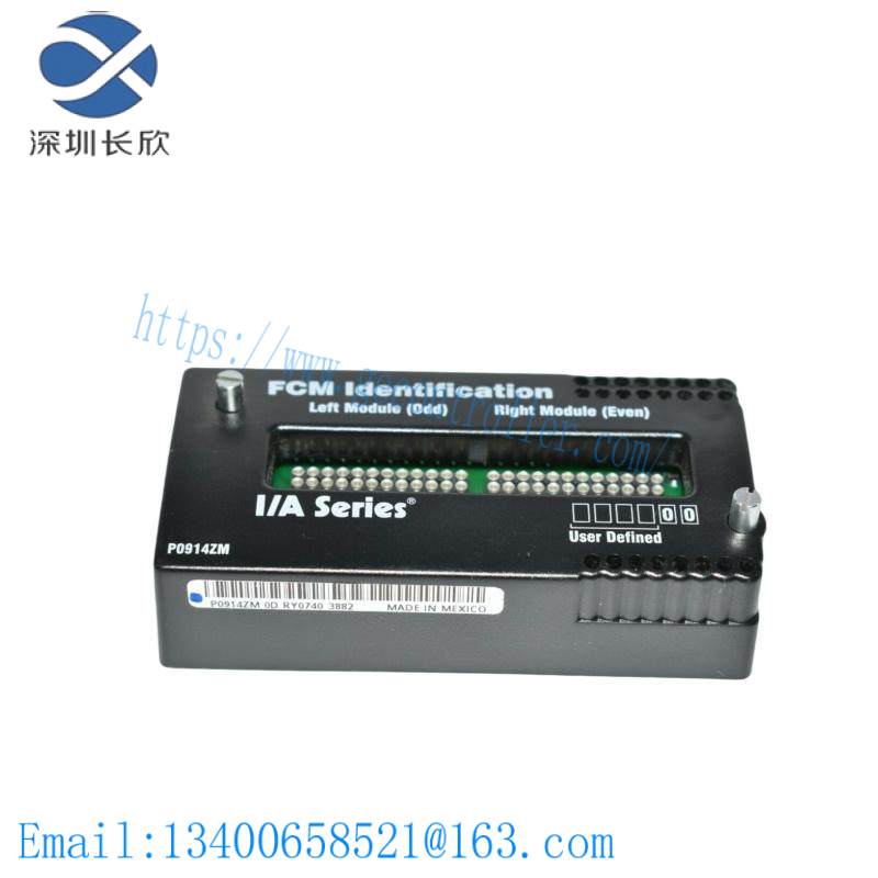 FOXBORO P0914ZM IDENTIFICATION MODULE