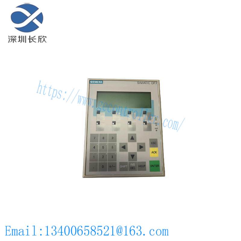 SIEMENS 6AV3607-1JC20-0AX1 OPERATOR INTERFACE