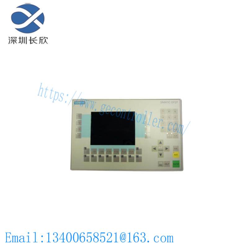 SIEMENS 6AV3627-1LK00-1AX0 OPERATOR INTERFACE