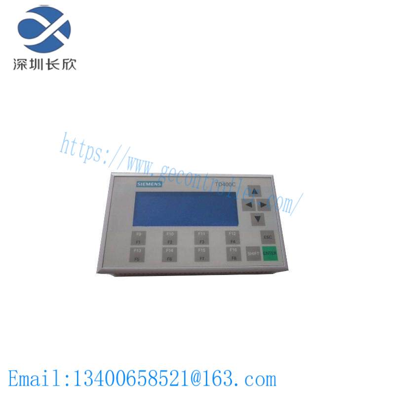 SIEMENS 6AV6640-0AA00-0AX0 TD400C text display