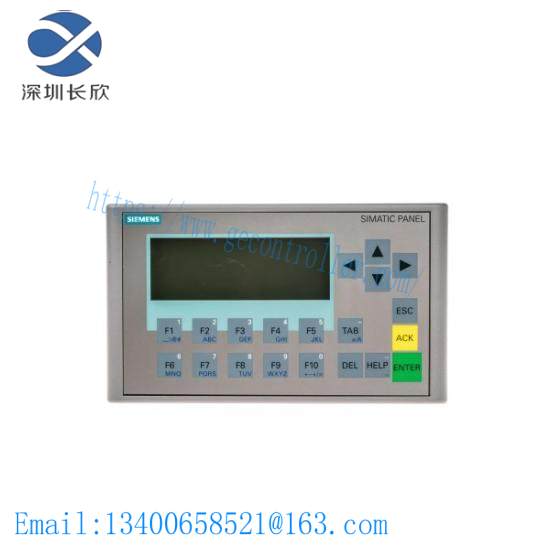 Siemens 6AV6647-0AH11-3AX1 PN Basic Panel Display
