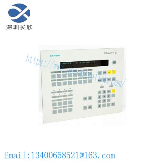 SIEMENS 6DD1670-0AF0 Operator Panel