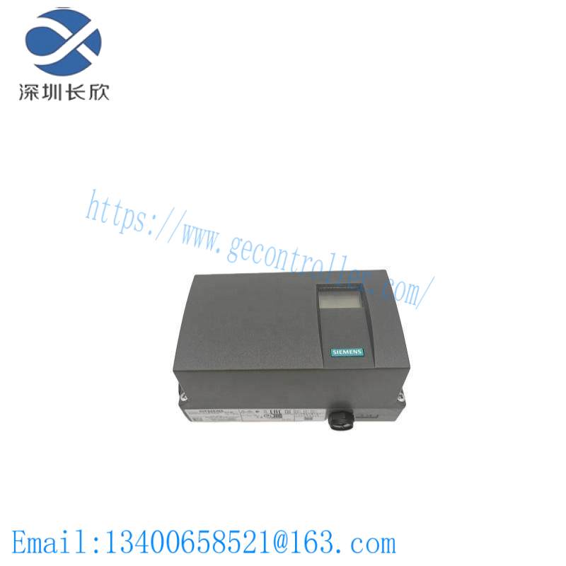 SIEMENS 6DR5010-0EG00-0AA0 Electropneumatic Positioner