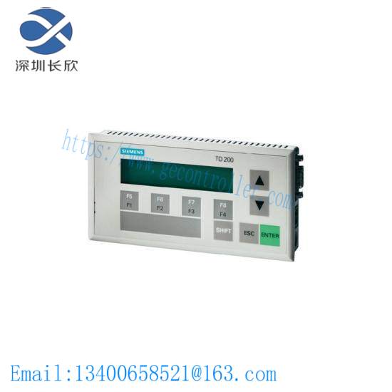 Siemens  6ES7272-0AA20-0YA0  TD 200 Display Panel