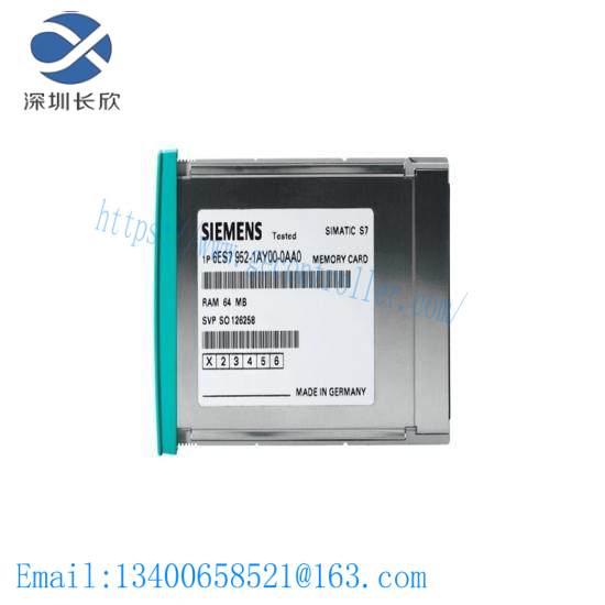 Siemens 6ES7952-0KH00-0AA0 Flash Memory Module
