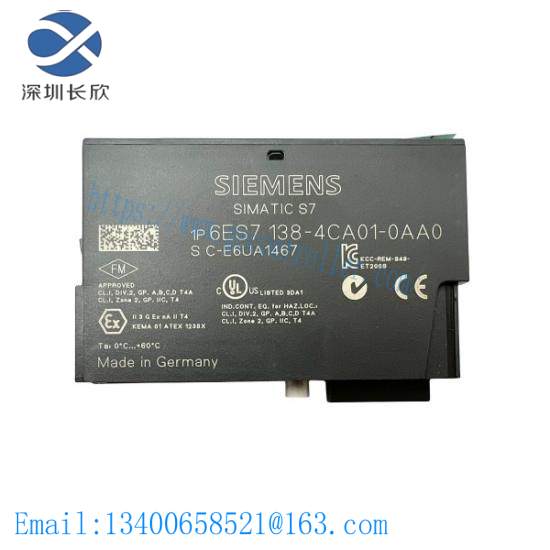 Siemens 6ES7 138-4CA01-0AA0  Power Module