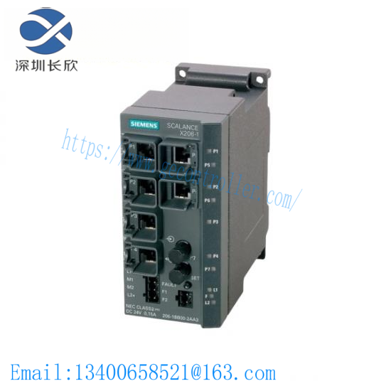 Siemens 6GK5206-1BB10-2AA3 SCALANCE X206-1  Simatic