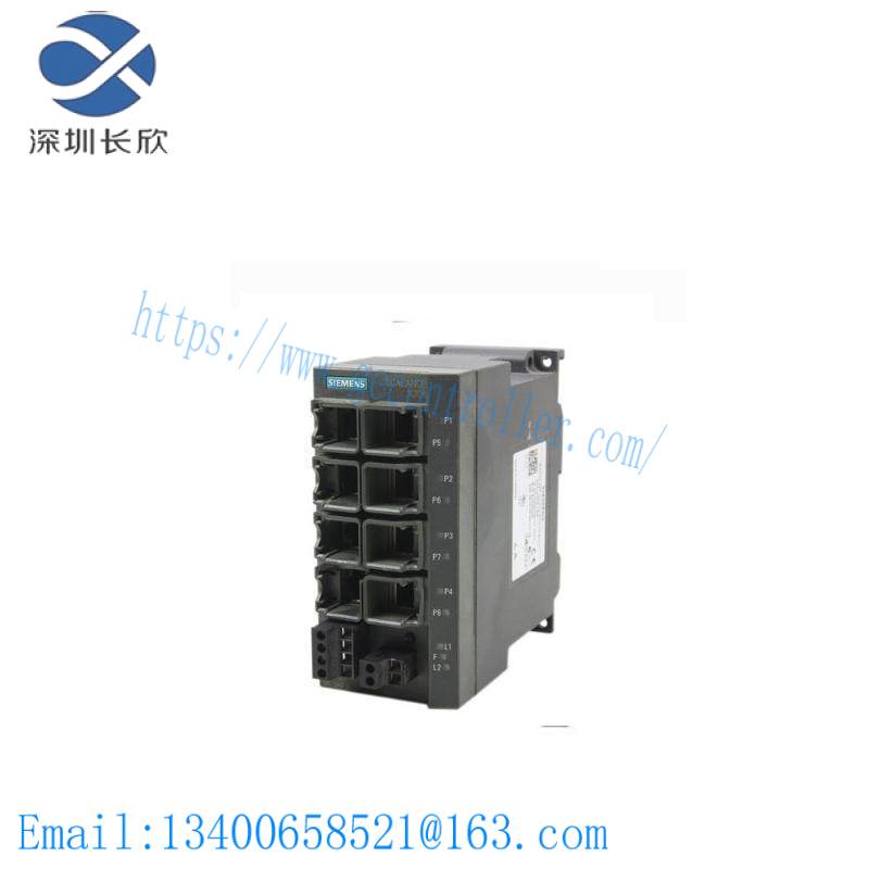 SIEMENS 6GK5208-0BA00-2AA3 Simatic PLC - SCALANCE X208 MANAGED IE SWITCH 8