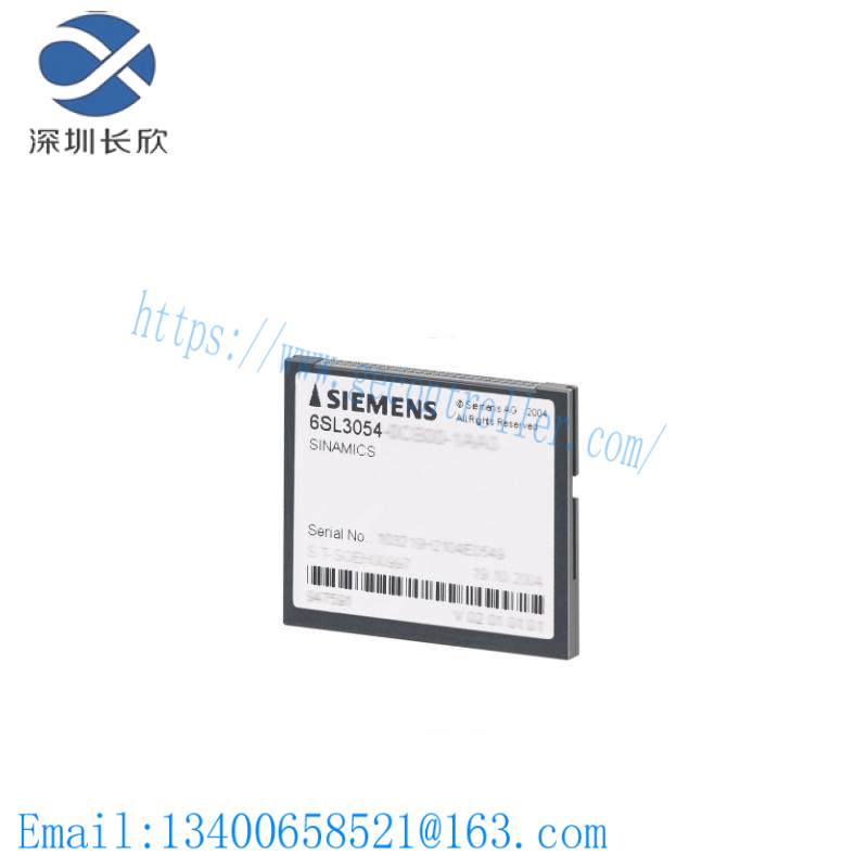 Siemens 6SL3054-0AA01-1AA0 SINAMICS S120 CompactFlash card