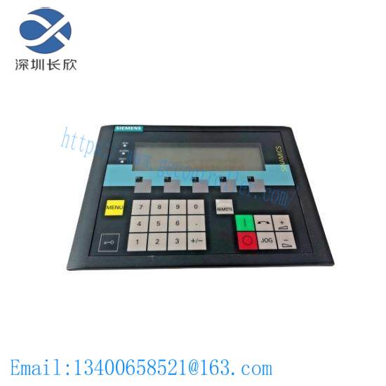 Siemens 6SL3055-0AA00-4CA5 Sinamics Operator Panel