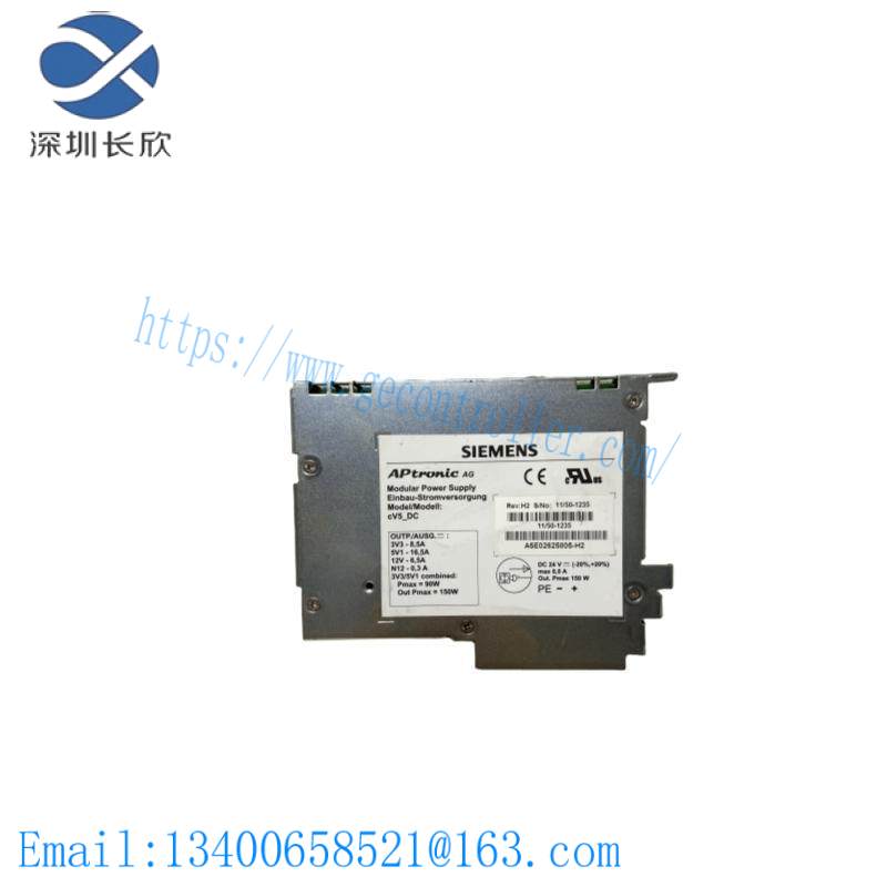 SIEMENS A5E02625805-H2 Power Supply for Panel PC