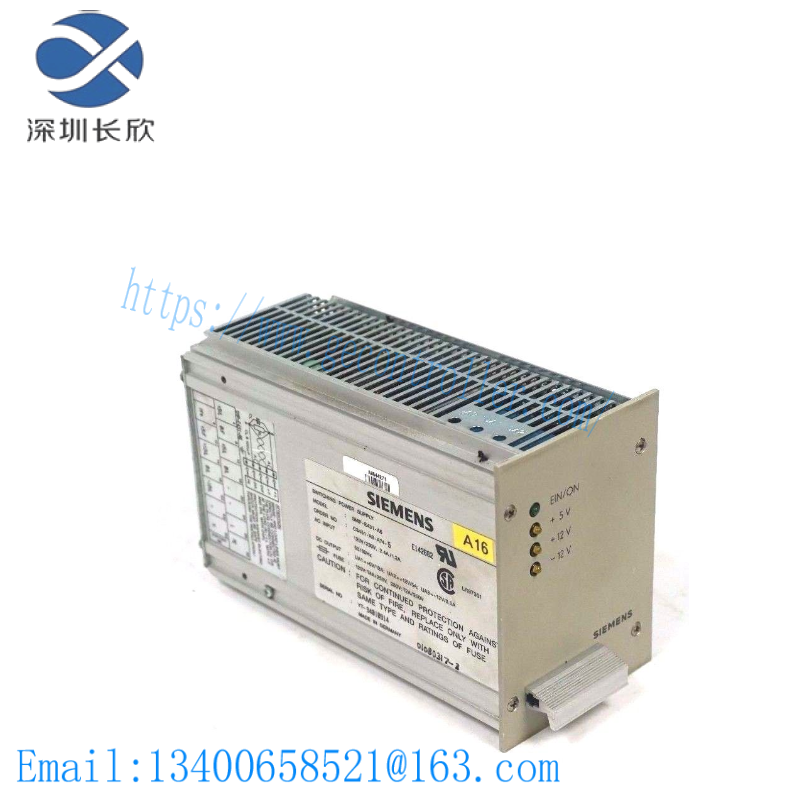 SIEMENS SMP-E431-A6 Power Supply Module