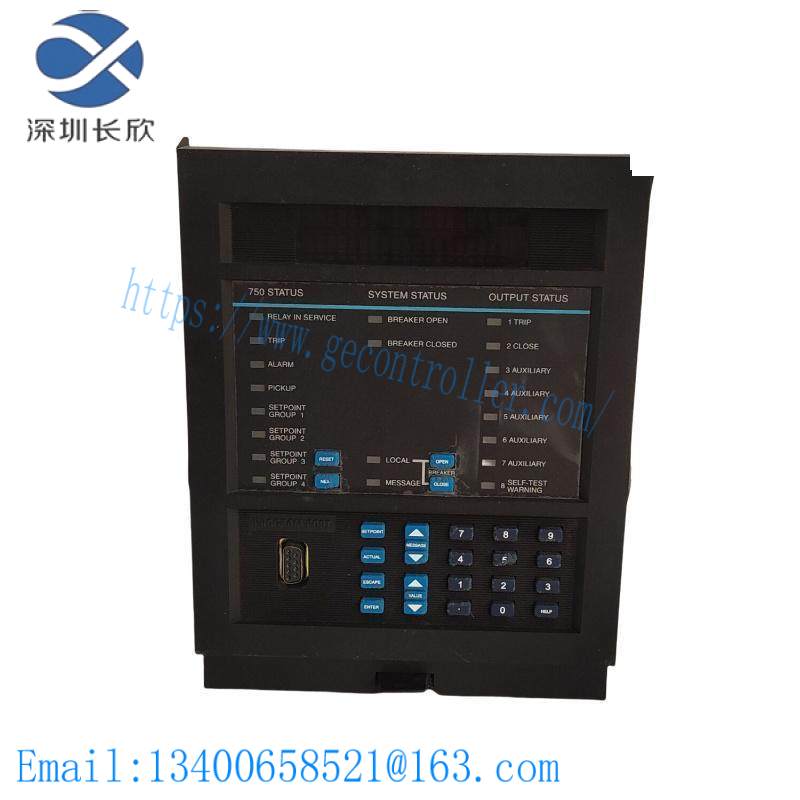 GE SR750-P5-G5-D5-HI-A1-R FEEDER MANAGEMENT RELAY