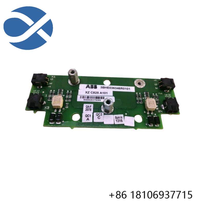 ABB 3BHE036346R0101 PC BOARD