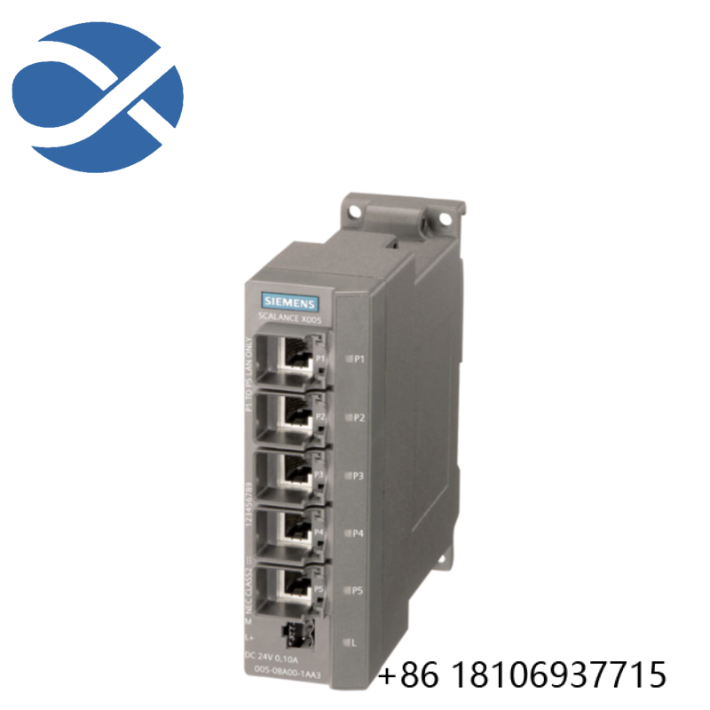 SIEMENS 6GK5 005-0BA00-1AA3 SCALANCE X005