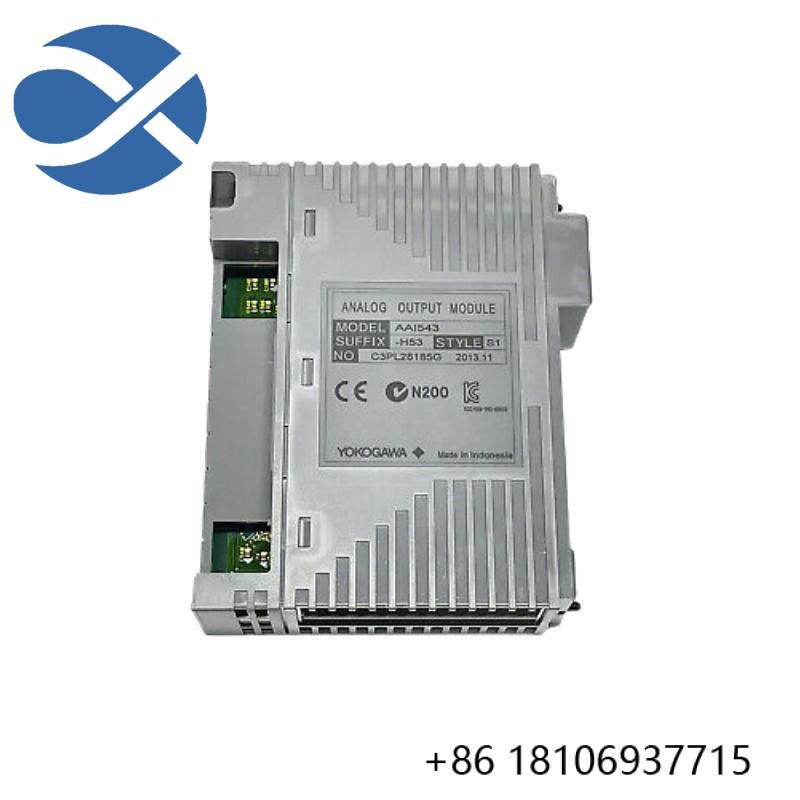 YOKOGAWA AAI543-H53 S1 ANALOG INPUT MODULE