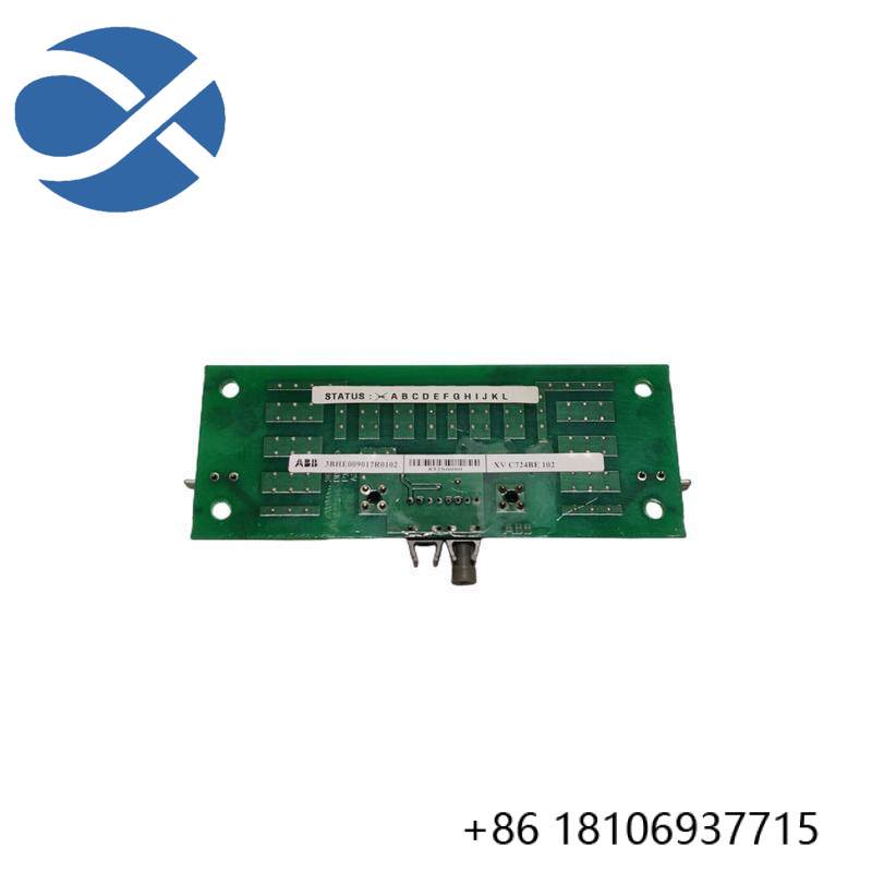 ABB 3BHE009017R0102 ;XVC724BE102 Vlscd-board