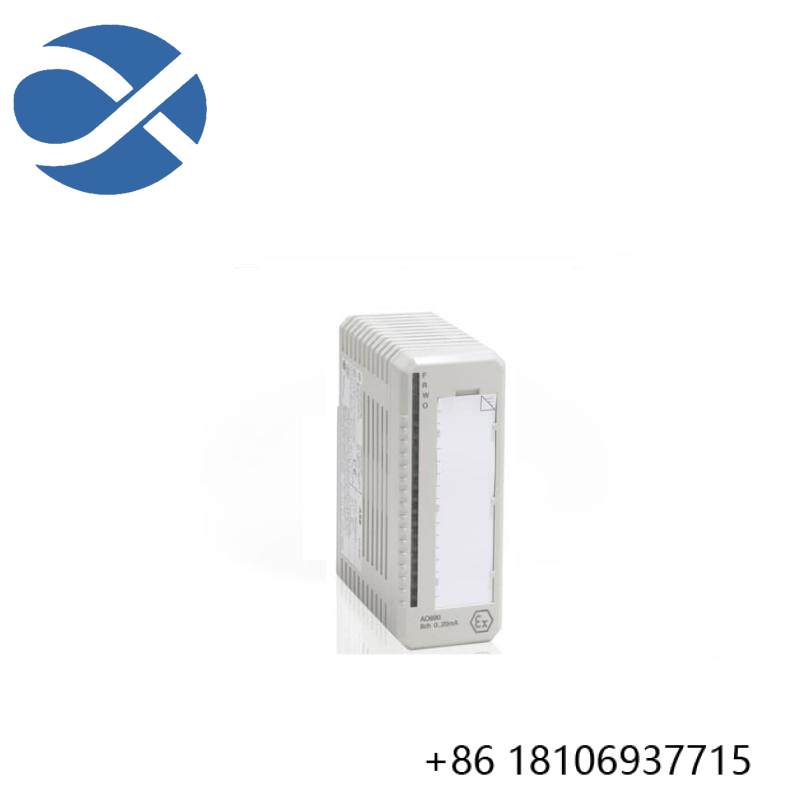 ABB AO890 8-channel intrinsically safe analog output module