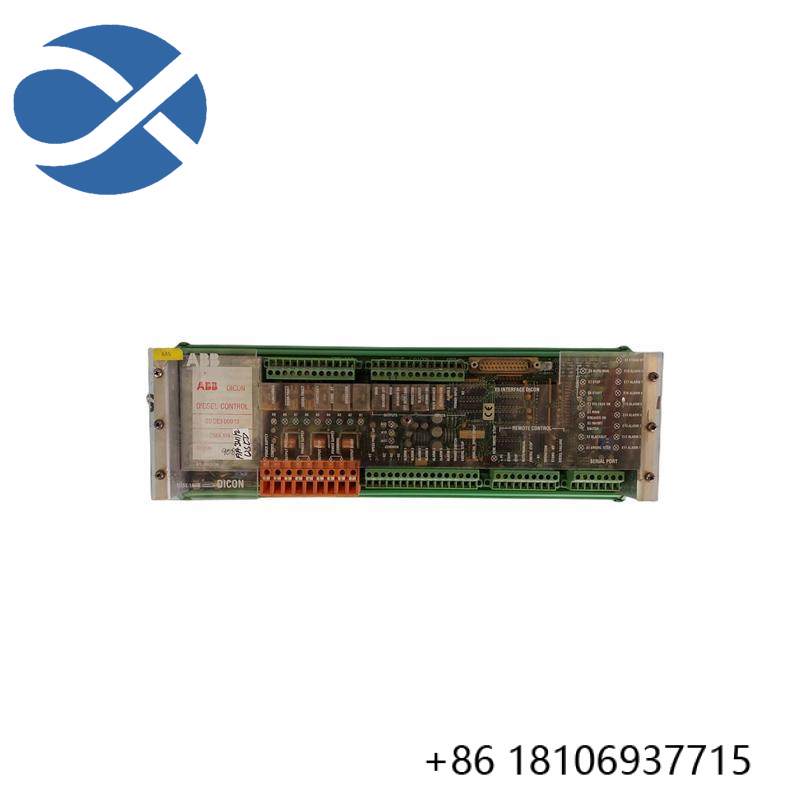 ABB CMA114 Diesel Control Module