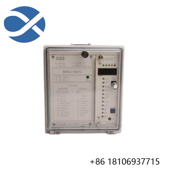 ABB SPAJ142C RS611006-AA Overcurrent and earth-fault relay