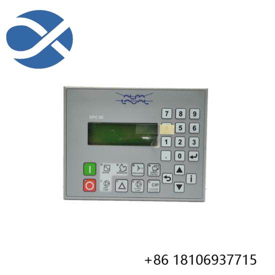 Alfa Laval EPC60 HMI 4B1260.00-K07 OPERATOR PANEL