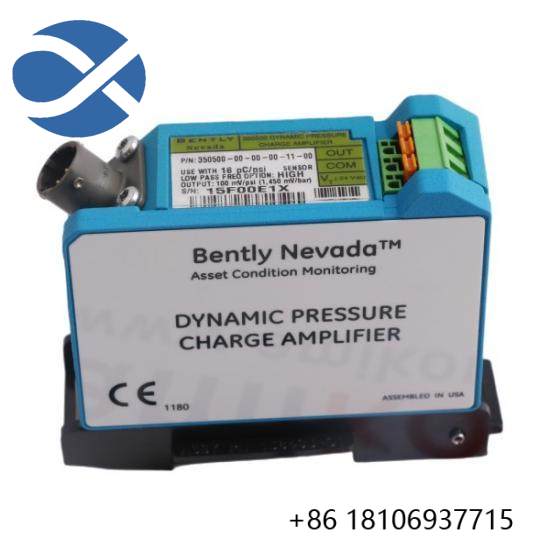 Bently Nevada 350500-00-00-00-11-00 Dynamic Pressure Charge Amplifier