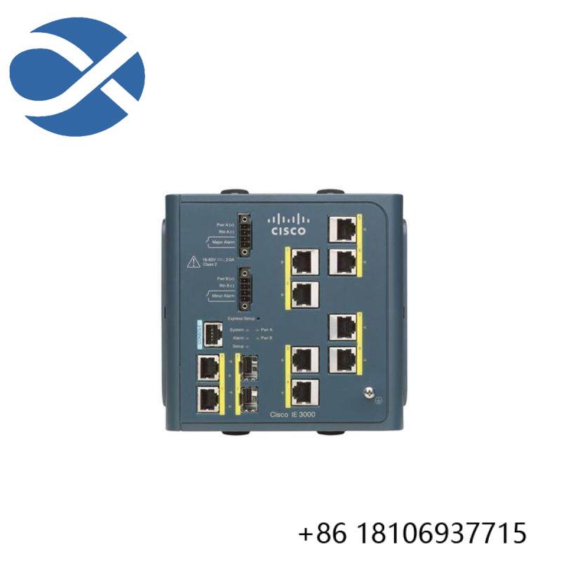 CISCO IE-3000-8TC INDUSTRIAL ETHERNET SWITCH