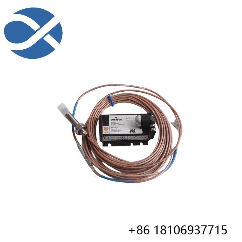 Emerson PR6424/01 CS CON021 Eddy Current Sensor