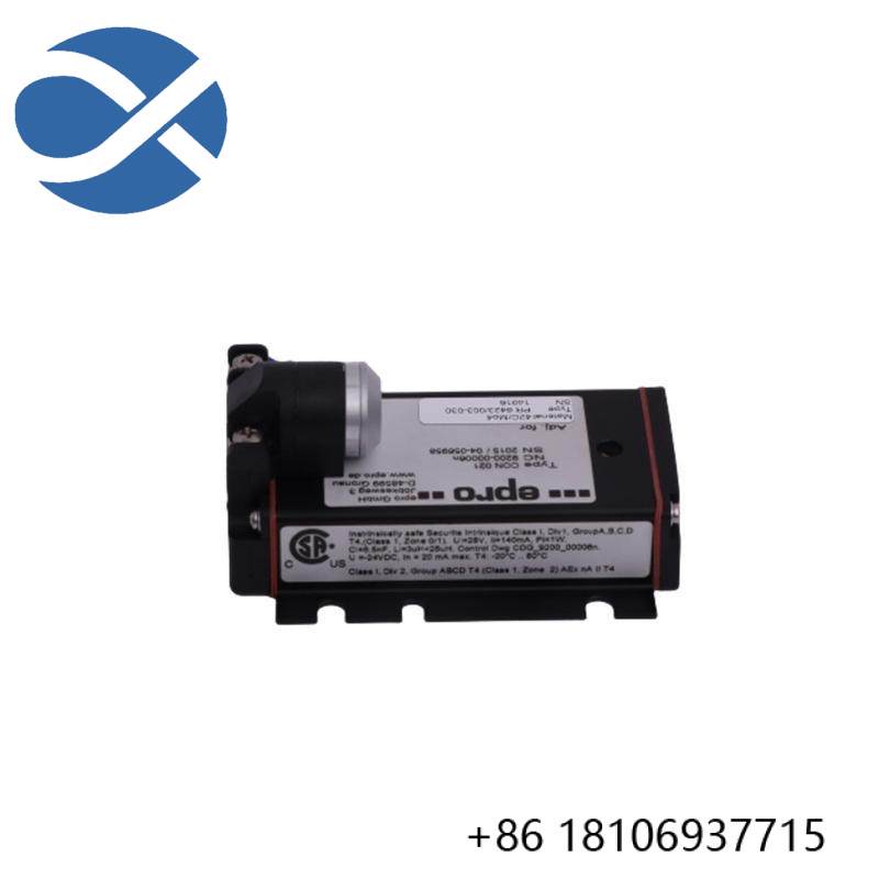 EPRO PR6423/101-101 CON031 TSI Module