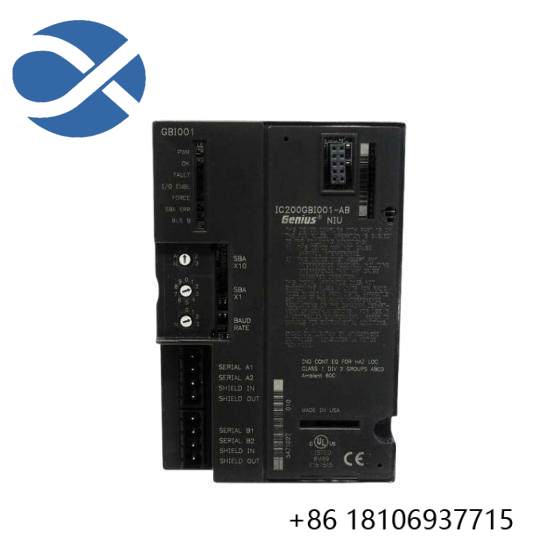 GE FANUC IC200GBI001