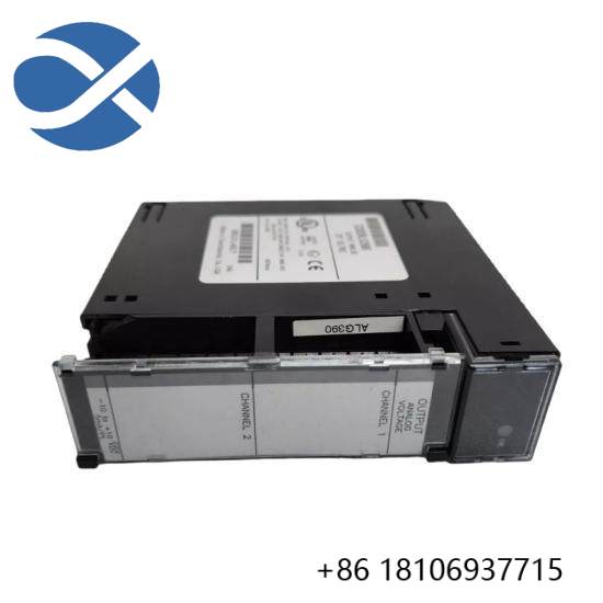 GE FANUC IC693ALG390 Analog Output I/O