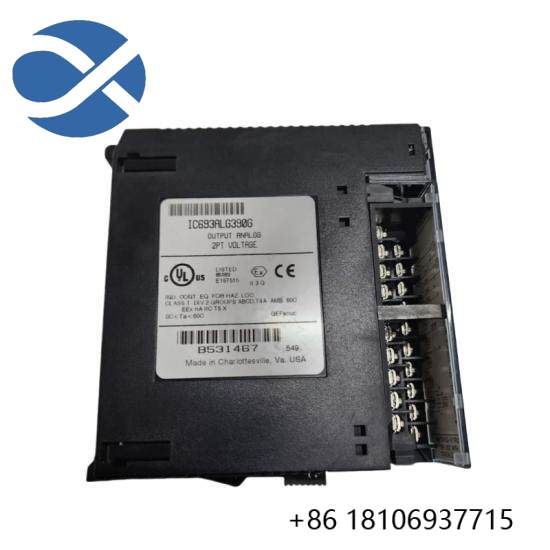 GE FANUC IC693ALG390 Analog Output I/O