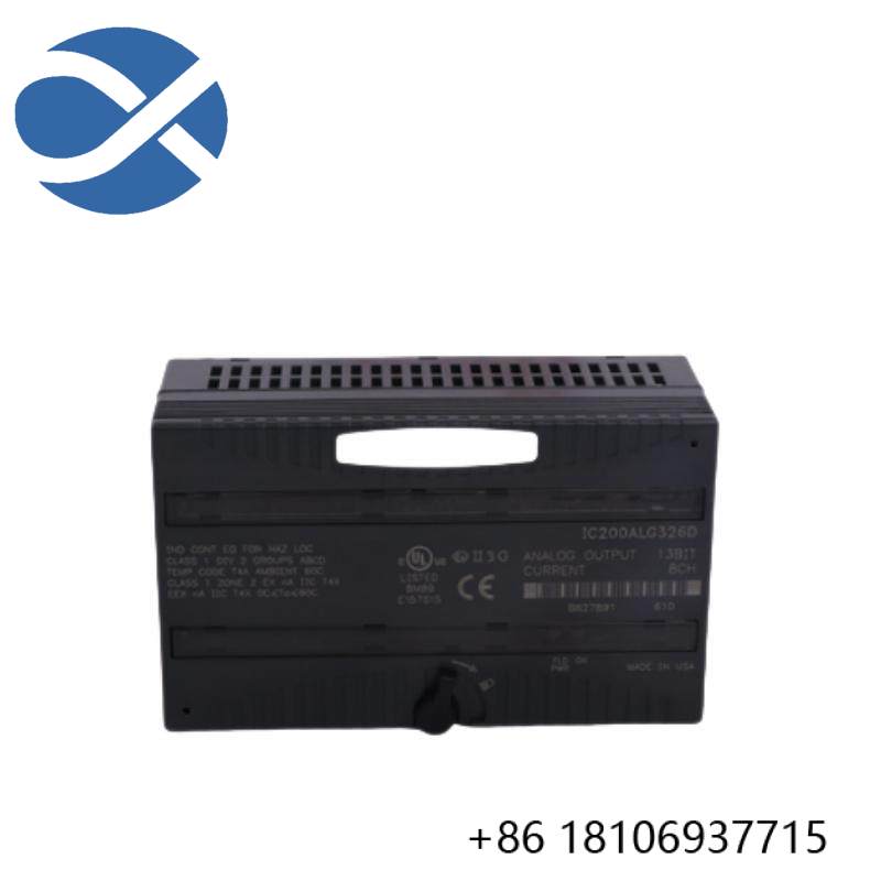 GE IC200ALG326D Analog Output Module