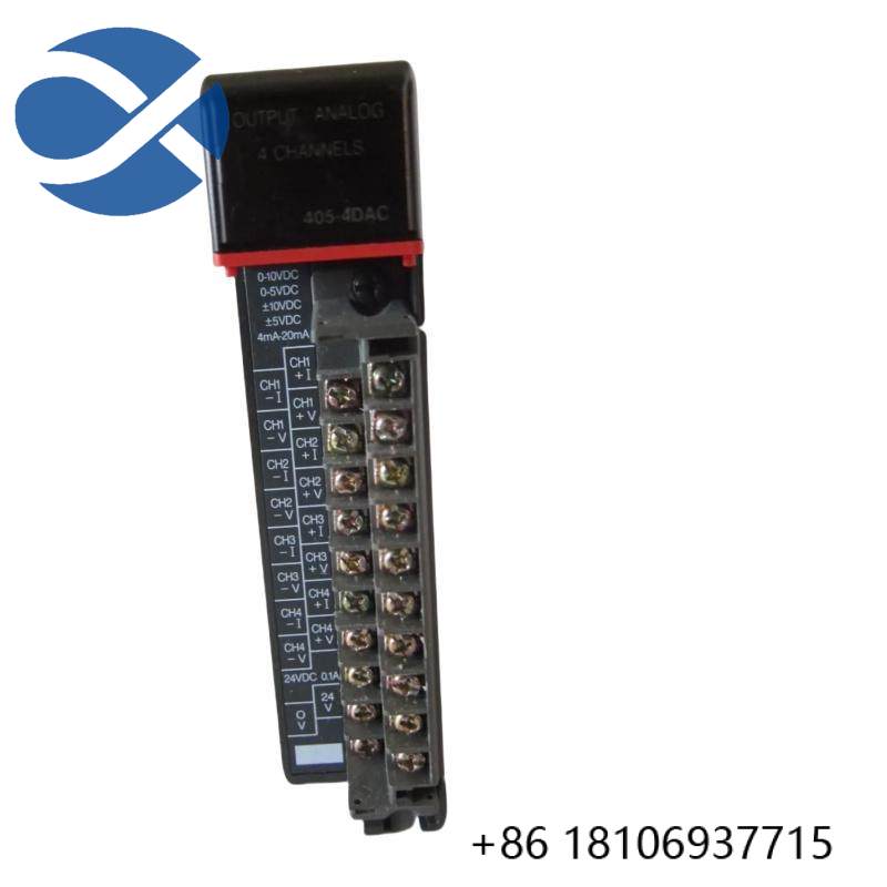 SIEMENS 405-4DAC CHANNEL ANALOG INPUT MODULE