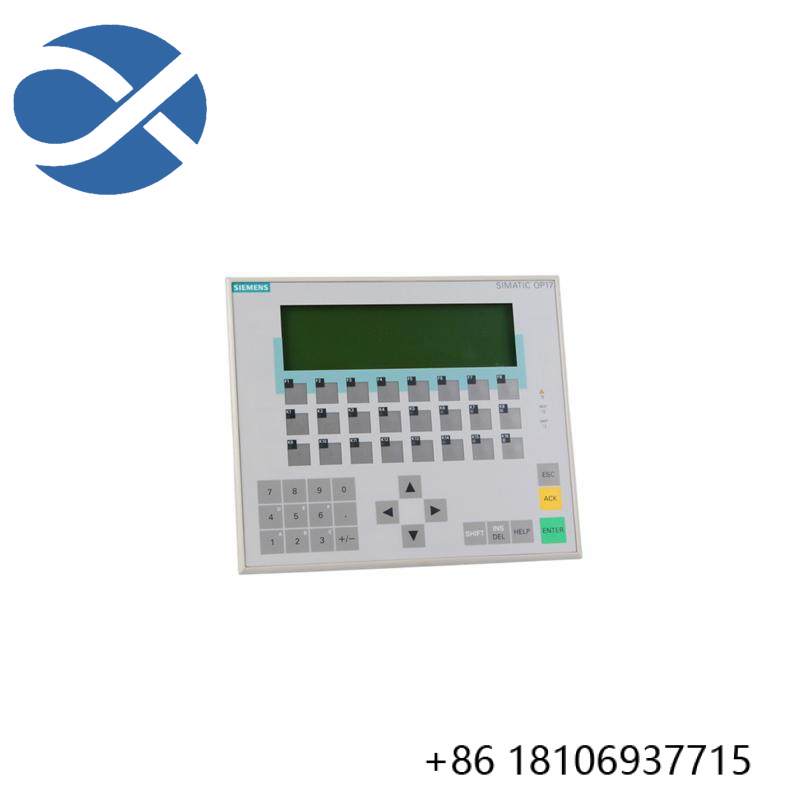 SIEMENS 6AV3617-1JC20-0AX1 OPERATOR INTERFACE