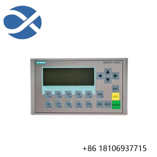 Siemens 6AV6647-0AH11-3AX1 PN Basic Panel Display