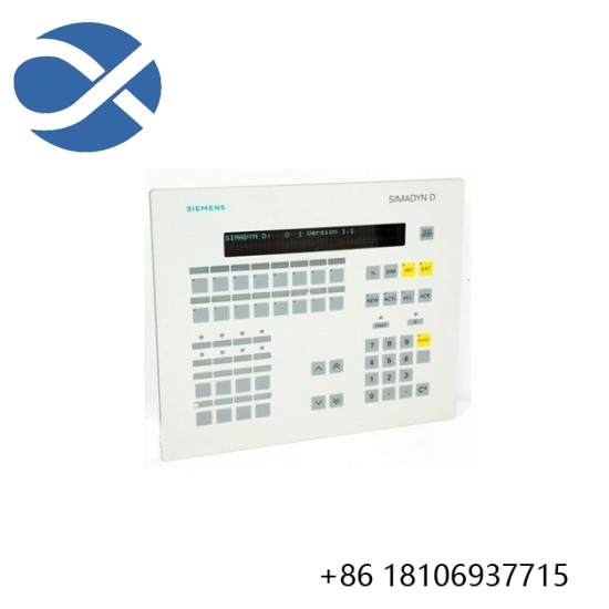 SIEMENS 6DD1670-0AF0 Operator Panel