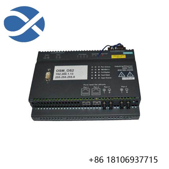 SIEMENS 6GK1105-2AE00 OSM TP22 Optical Switch