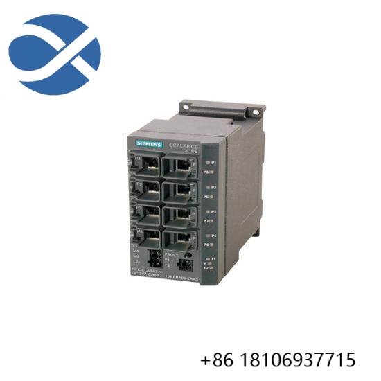 SIEMENS 6GK5108-0PA00-2AA3 unmanaged IE switch