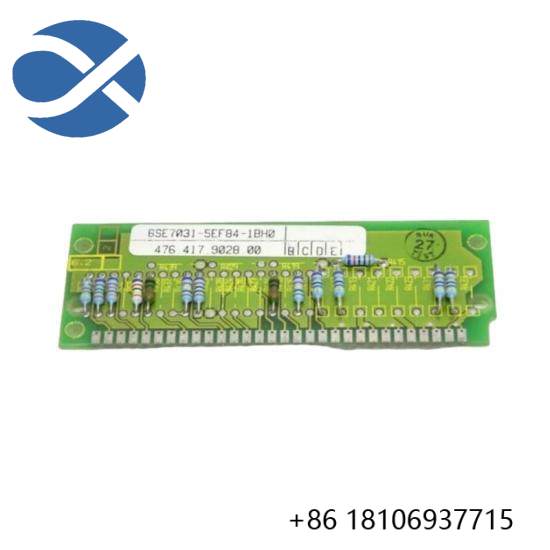 Siemens 6SE7031-5EF84-1BH0 Normalizing module